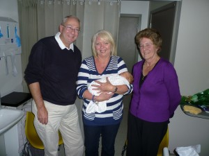 Nicholas and his grandparents