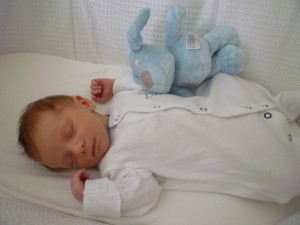 Nicholas with his dog